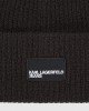 Karl Lagerfeld Logo Patch Long Black Σκο΄ύφος Karl Lagerfeld Logo Patch Long Black Σκο΄ύφος