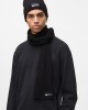 Karl Lagerfeld Logo Patch Black Κασκόλ Karl Lagerfeld Logo Patch Black Κασκόλ