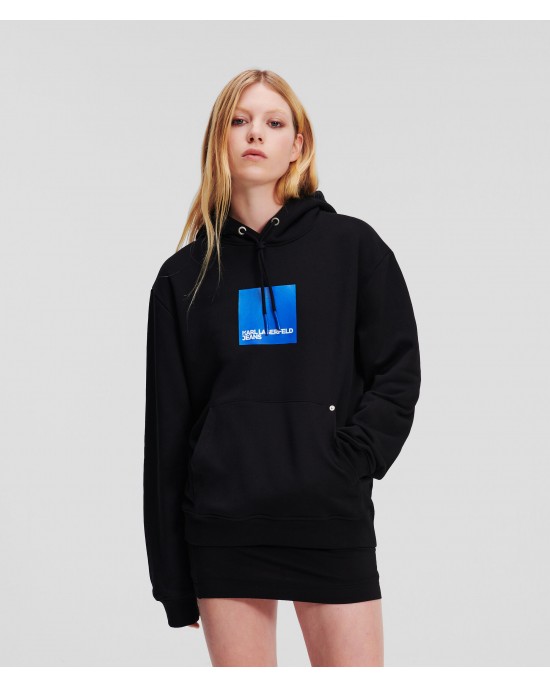 Karl Lagerfeld Box Logo Black Φούτερ