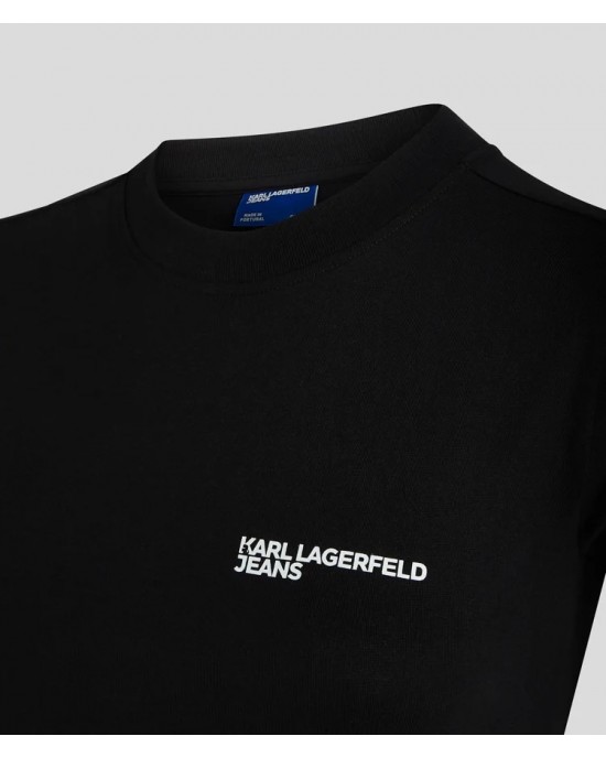 Karl Lagerfeld Slim Fit T-shirt Black Μπλούζα