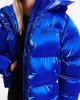 Karl Lagerfeld Pearlized Blue Puffer Μπουφάν