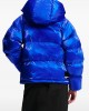 Karl Lagerfeld Pearlized Blue Puffer Μπουφάν