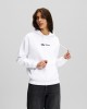 Karl Lagerfeld Relaxed Karl Print Hoodie White Φούτερ