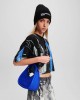 Karl Lagerfeld Puffy Top Handle Blue Τσάντα Χειρός