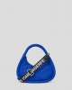 Karl Lagerfeld Puffy Top Handle Blue Τσάντα Χειρός