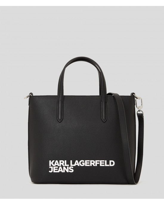 Karl Lagerfeld Essential Logo Mini Tote Black Τσάντα