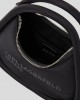 Karl Lagerfeld Puffy Top Handle Black Τσάντα Χειρός