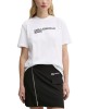 Karl Lagerfeld Regular Fit T-shirt White Μπλούζα