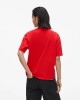 Karl Lagerfeld Jeans Logo T-shirt High Risk Red Μπλούζα