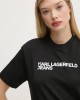 Karl Lagerfeld Regular Fit T-shirt Black Μπλούζα