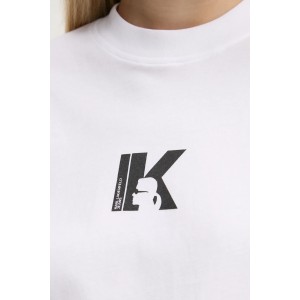 Karl Lagerfeld Regular Fit Logo T-shirt White Μπλούζα