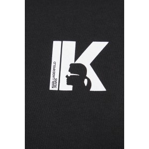 Karl Lagerfeld Regular Fit Logo T-shirt Black Μπλούζα