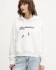 Karl Lagerfeld Jeans Logo Hoodie White Φούτερ