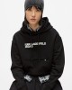 Karl Lagerfeld Jeans Logo Hoodie Black Φούτερ