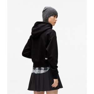 Karl Lagerfeld Jeans Logo Hoodie Black Φούτερ
