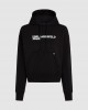 Karl Lagerfeld Jeans Logo Hoodie Black Φούτερ