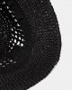 Karl Lagerfeld Box Logo Woven Bucket Black Καπέλο