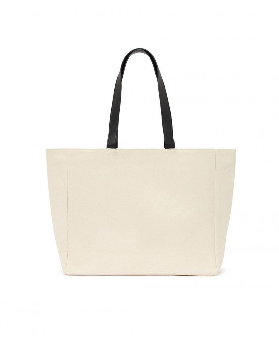 Karl Lagerfeld Pocket Shopper Natural Τσάντα Ώμου