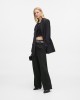 Karl Lagerfeld Double Waistband Washed Black/Black Παντελόνι