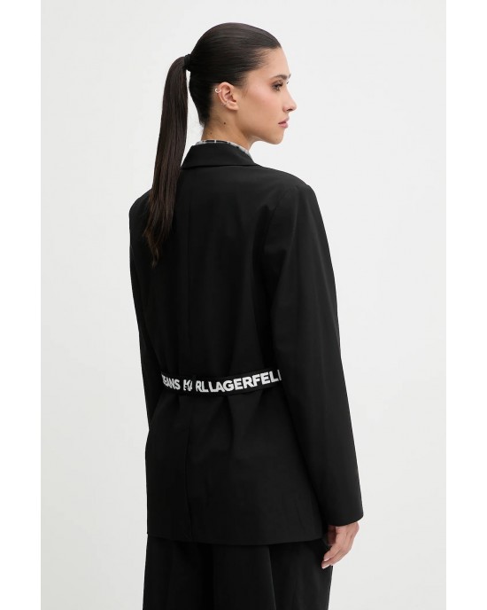 Karl Lagerfeld Logo Black Σακάκι