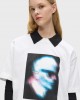 Karl Lagerfeld Digitized Karl White Κοντομάνικη Μπλούζα