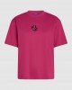 Karl Lagerfeld Regular Fit Monogram Very Berry Κοντομάνικη Μπλούζα
