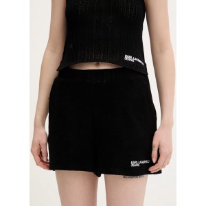Karl Lagerfeld Jersey Black Σόρτς