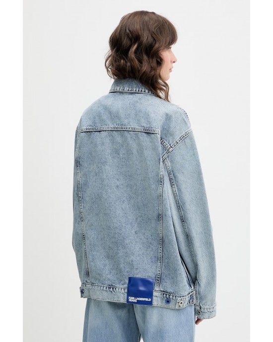 Karl Lagerfeld Relaxed Denim Τζάκετ