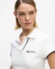 Karl Lagerfeld Slim Polo White Μπλούζα