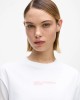 Karl Lagerfeld Regular Fit Frame Logo T-shirt White Μπούζα