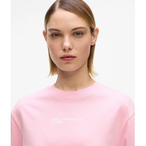 Karl Lagerfeld Regular Fit Frame Logo T-shirt Fairytale Μπούζα