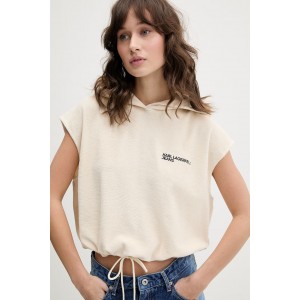 Karl Lagerfeld Sleeveless Relaxed Whitecap Φούτερ