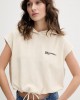 Karl Lagerfeld Sleeveless Relaxed Whitecap Φούτερ