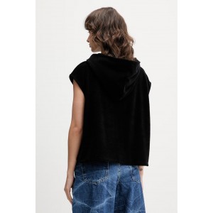 Karl Lagerfeld Sleeveless Relaxed Black Φούτερ