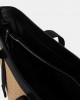 Karl Lagerfeld Raffia Natural Box Logo Shopper Τσάντα