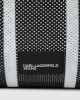 Karl Lagerfeld Striped Mesh Tote Black/White Τσάντα