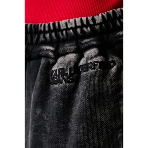 Karl Lagerfeld Jeans Washed Black Sweatpants Παντελόνι