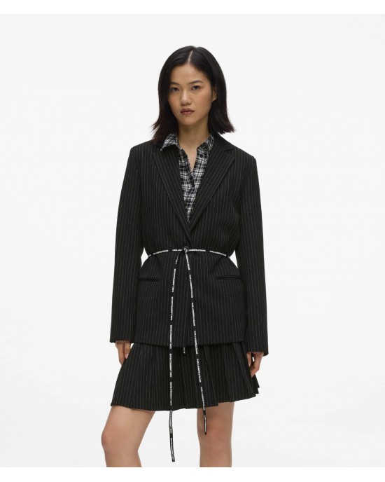 Karl Lagerfeld Jeans Pinstripe Yarn Σακάκι
