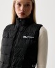 Karl Lagerfeld Jeans Light Padded Logo Vest Black Μπουφάν