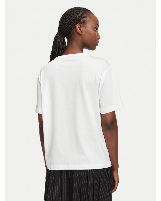 Karl Lagerfeld Jeans Regular Fit K Logo T-shirt White Μπλούζα