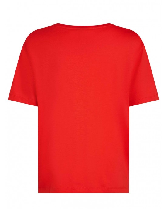 Karl Lagerfeld Jeans Regular Fit K Logo T-shirt High Risk Red Μπλούζα