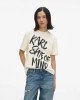 Karl Lagerfeld Jeans Regular Fit Karl Quote T-shirt Egret Μπλούζα