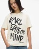 Karl Lagerfeld Jeans Regular Fit Karl Quote T-shirt Egret Μπλούζα