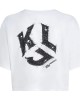 Karl Lagerfeld Jeans Relaxed Boxy Monogram T-shirt White Μπλούζα