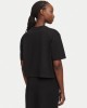 Karl Lagerfeld Regular Fit Boxy Patch T-shirt Black Μπλούζα