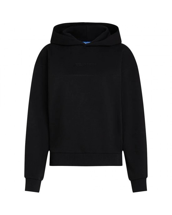 Karl Lagerfeld Jeans Relaxed Fit Logo Black Φούτερ
