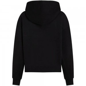 Karl Lagerfeld Jeans Relaxed Fit Logo Black Φούτερ
