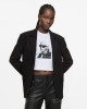 Karl Lagerfeld Jeans Pietro Terzini Oversized Boxy Black Σακάκι