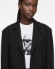 Karl Lagerfeld Jeans Pietro Terzini Oversized Boxy Black Σακάκι