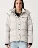 Karl Lagerfeld Jeans Shiny Puffer Glacier Grey Μπουφάν
